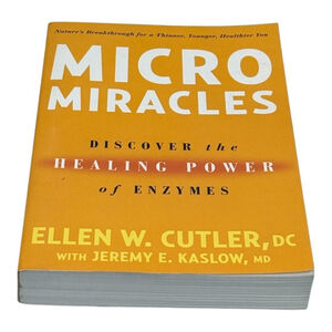 Micro Miracles by Ellen W. Cutler Health Wellness Enzymes Paperback Rodale
